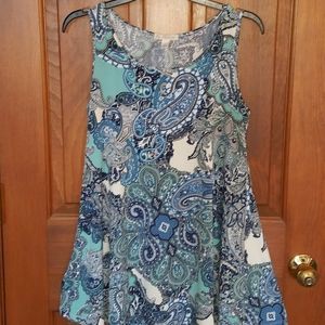 Dress Barn Tunic Blouse Size S